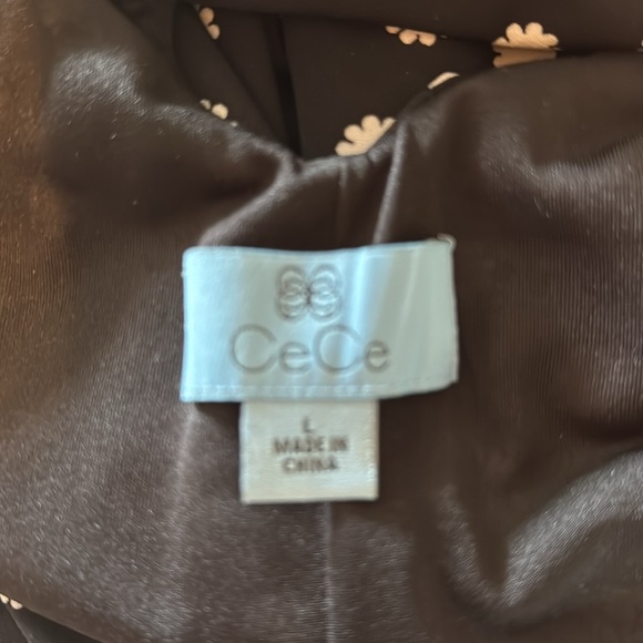 Cece Black & White Sleeveless dress - Picture 4 of 4